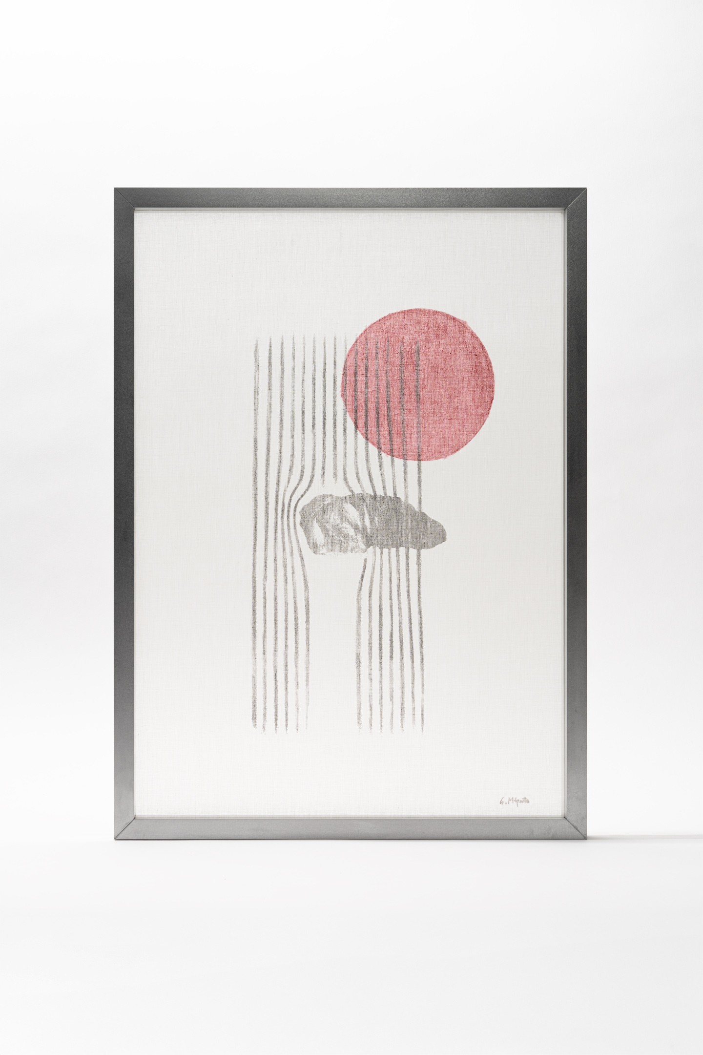 watercolor painting of building near sea